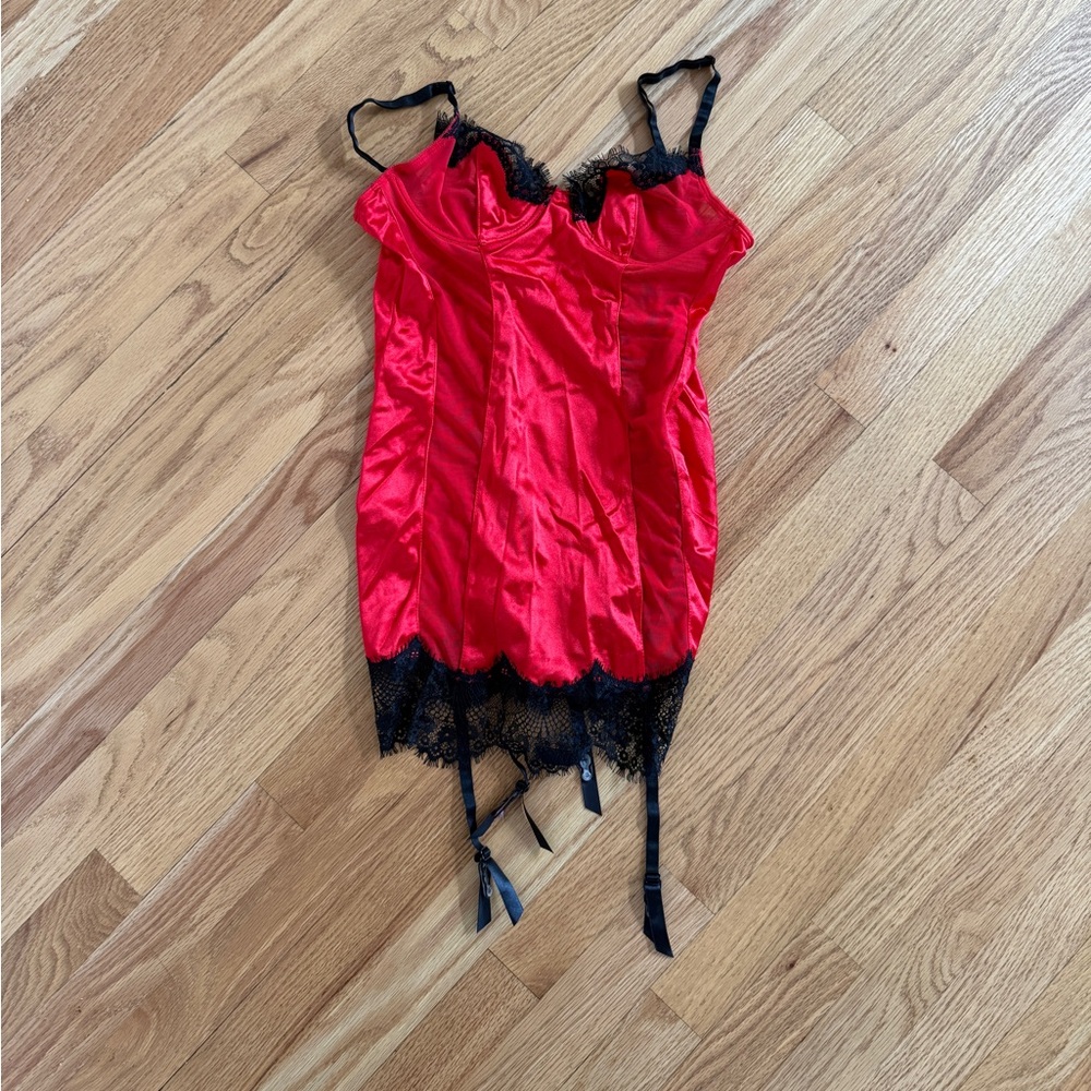 Vintage Frederick’s of Hollywood corset bustier lingerie